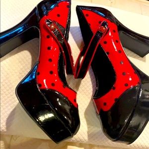 Pinup - Drag Ladybug Heels Funtasma